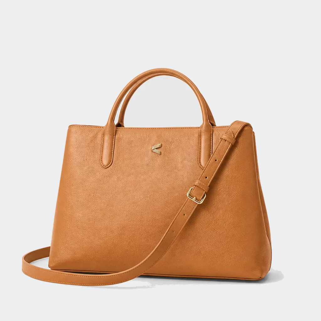 genuine leather sage shoulder handbag product reference view 1
