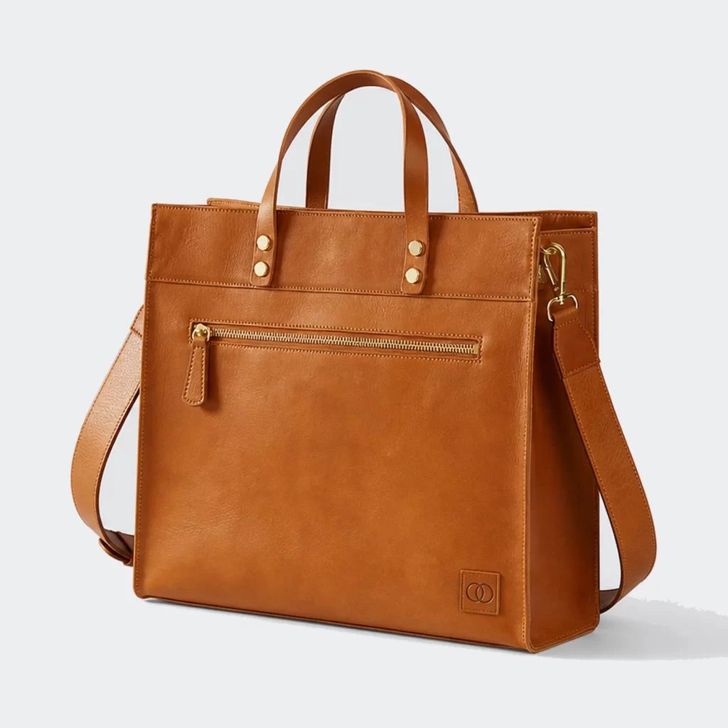 genuine leather ember everyday tote bag product reference view 2