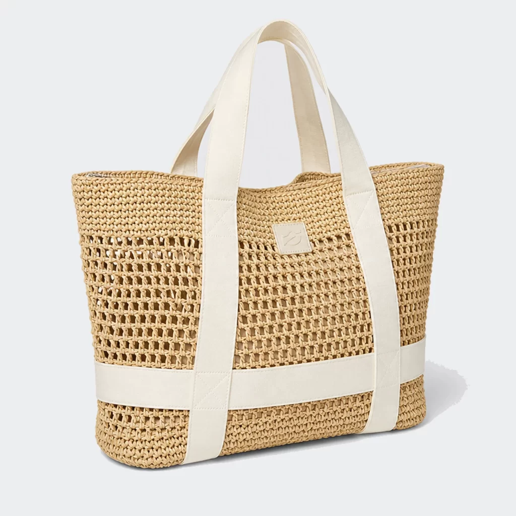 durable textile flex beach tote bag product reference view 1