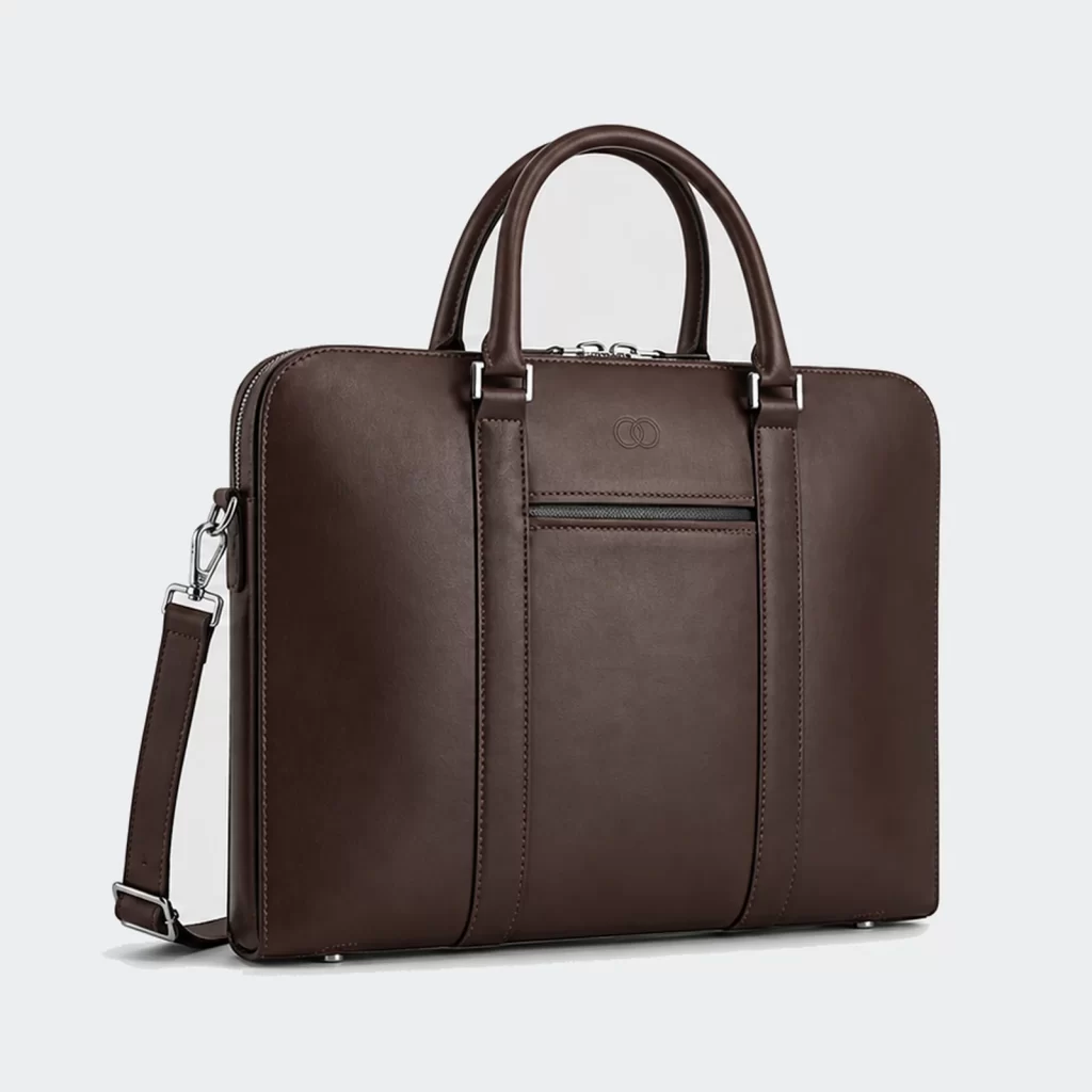 durable textile alder business briefcase product reference view 1