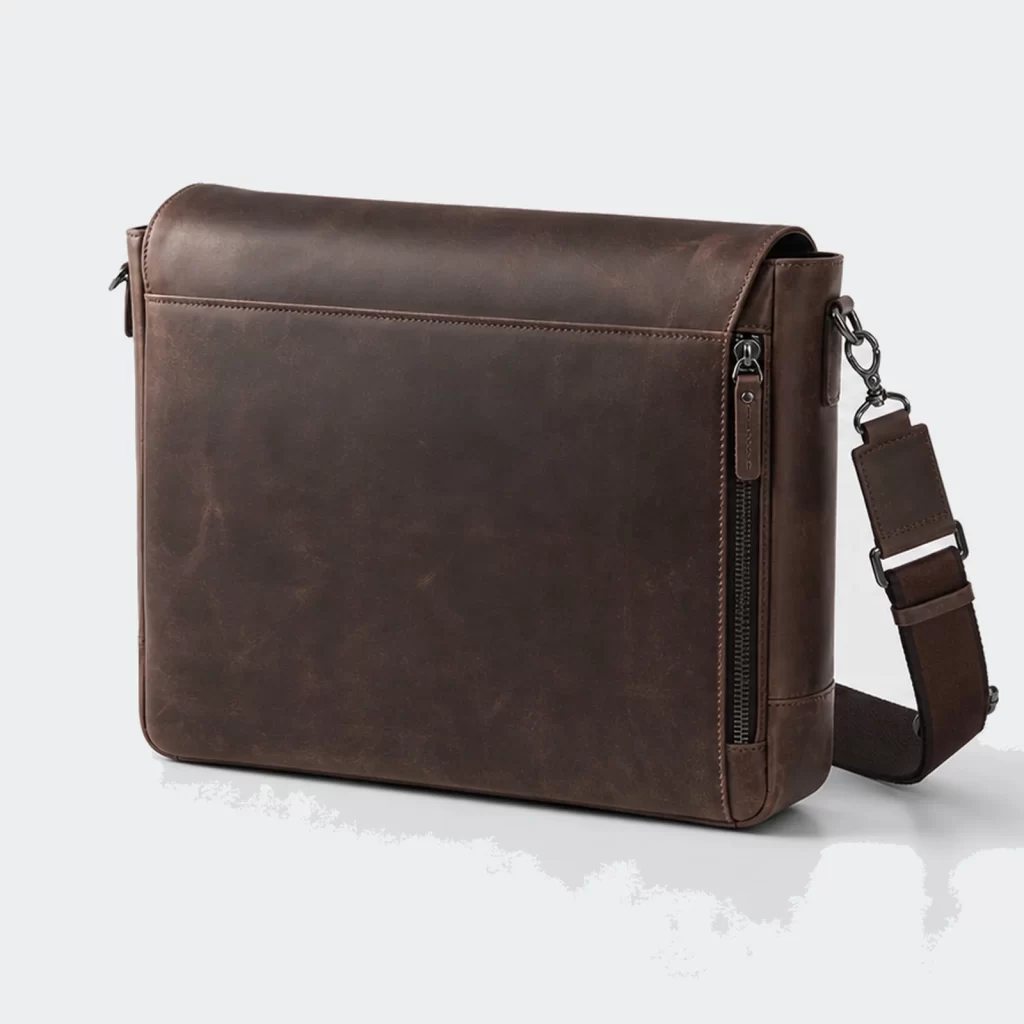 genuine leather seabreeze business briefcase product reference view 2