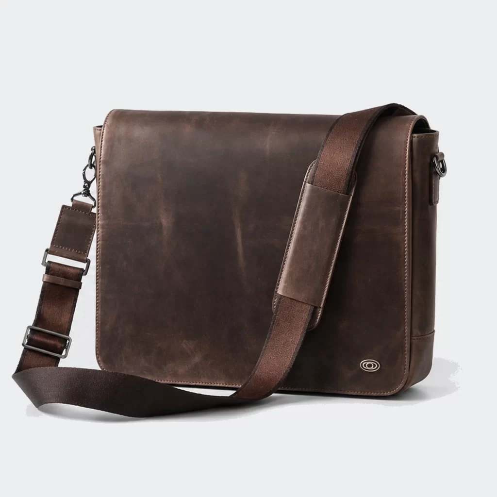 genuine leather seabreeze business briefcase product reference view 1
