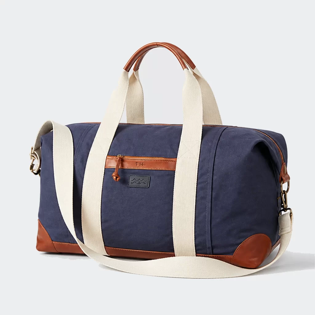 genuine leather harbor weekender duffel bag product reference view 1