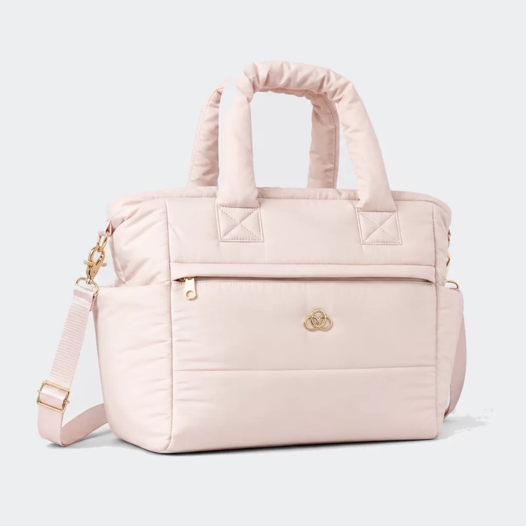 quilted nylon roamer diaper bag product reference view 1
