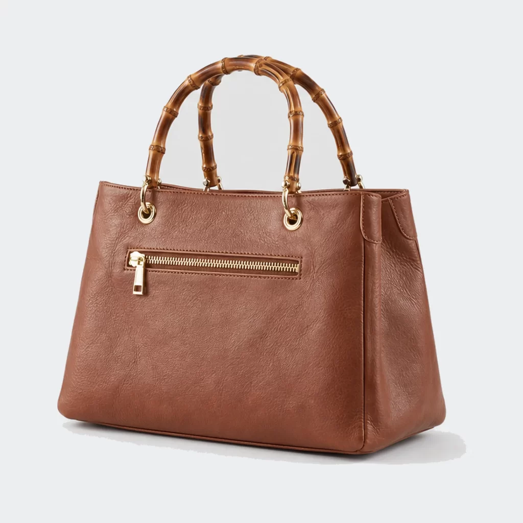 durable textile flow shoulder handbag product reference view 2
