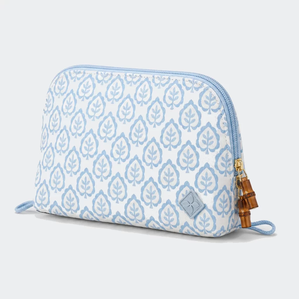durable textile haven zip pouch product reference view 2