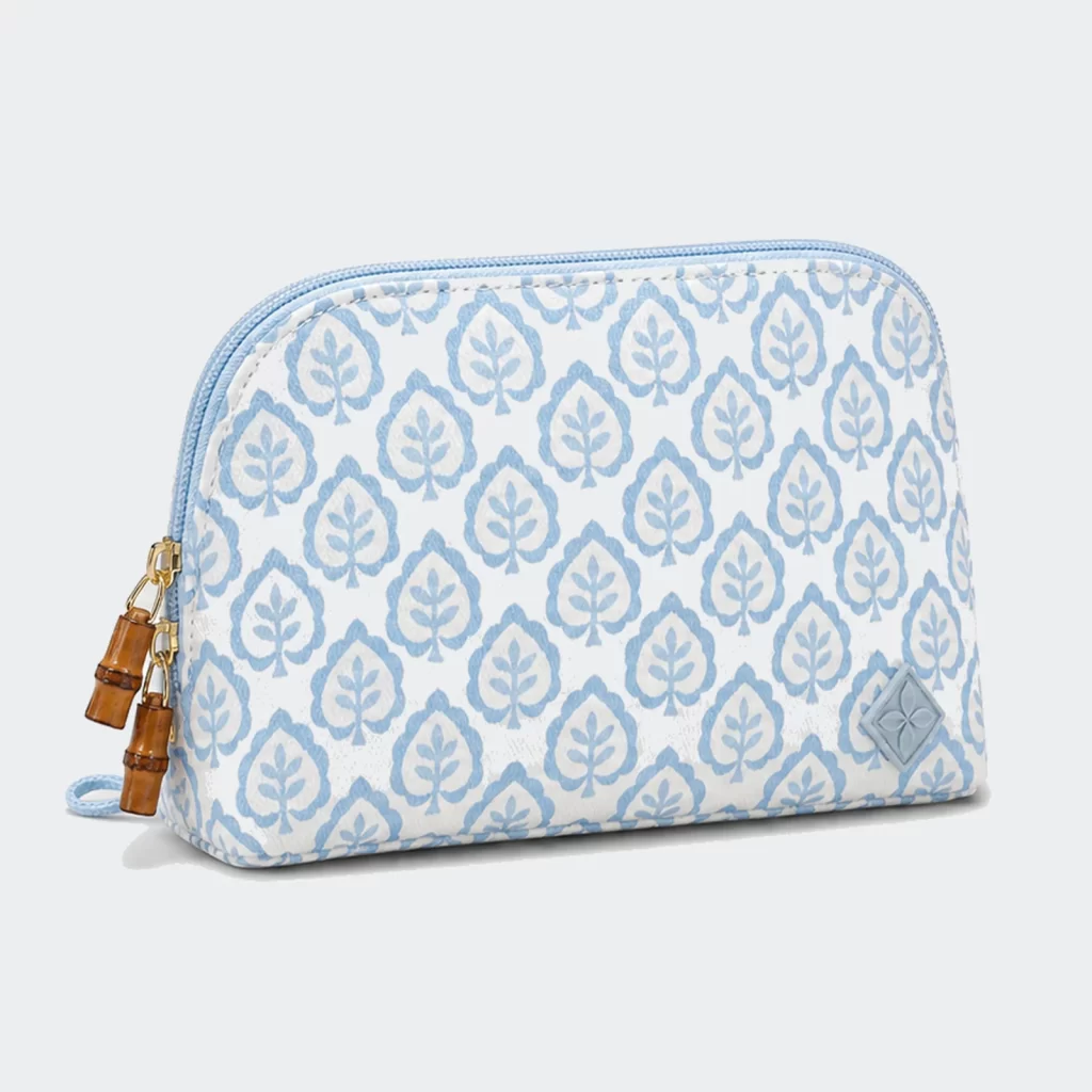 durable textile haven zip pouch product reference view 1