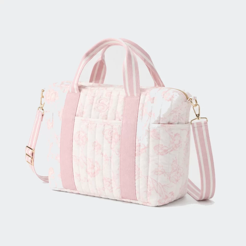 quilted cotton beacon diaper bag product reference view 2