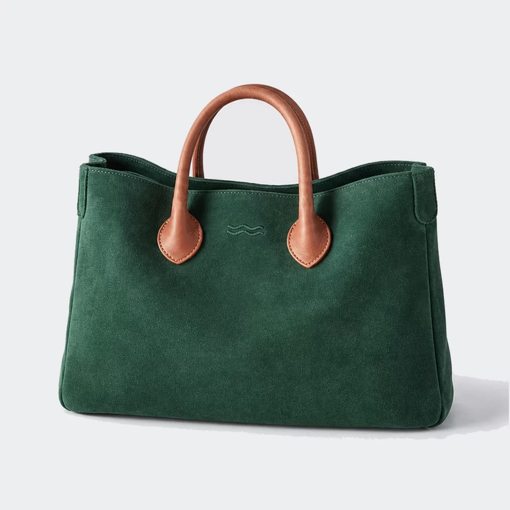 suede leather pace shoulder handbag product reference view 1