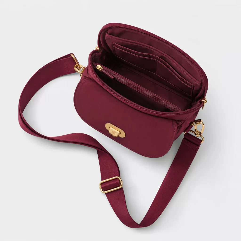 zippered sling bag product reference view 2