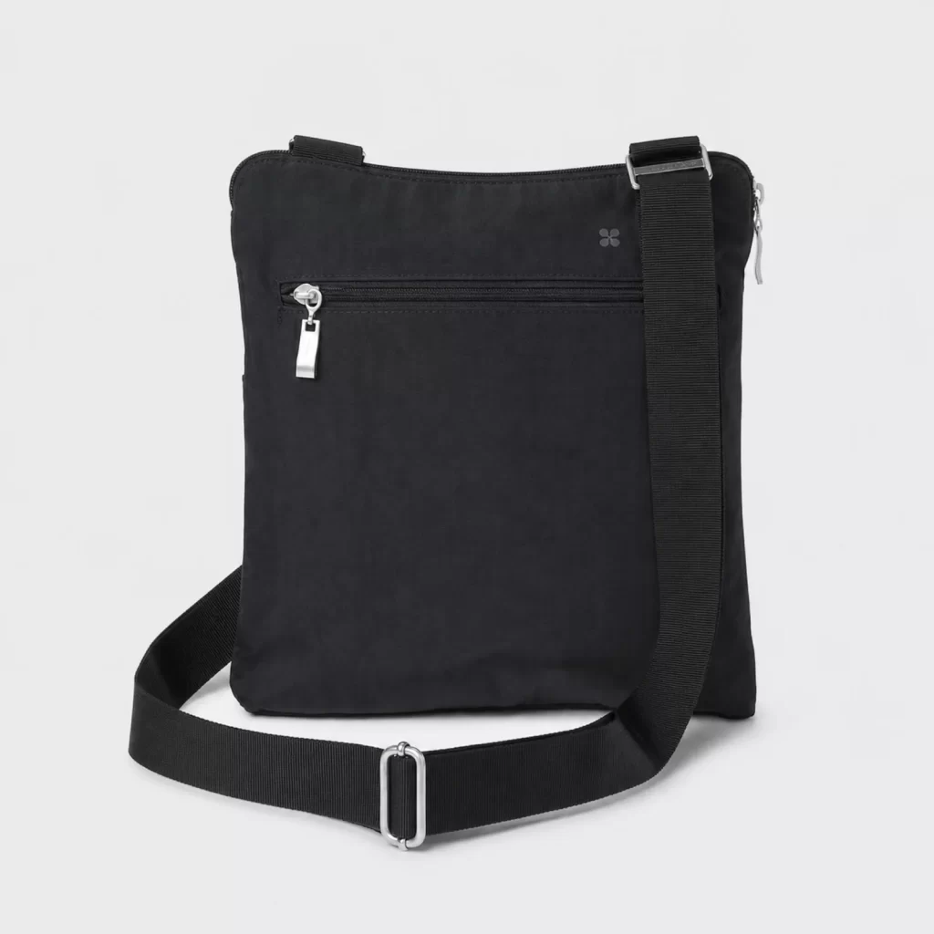 zippered sling bag product reference view 2