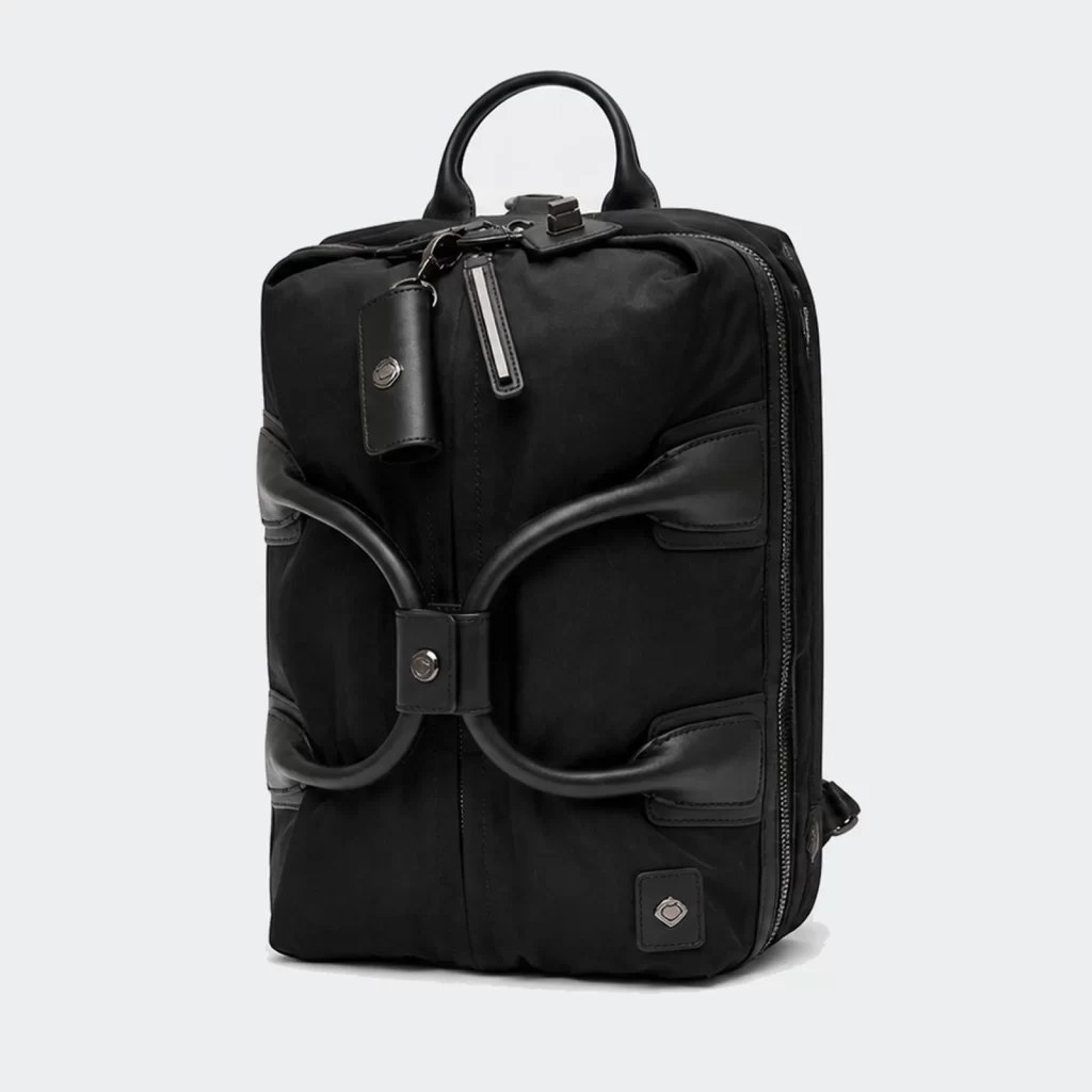 italian nylon convertible studio backpack product reference view 1
