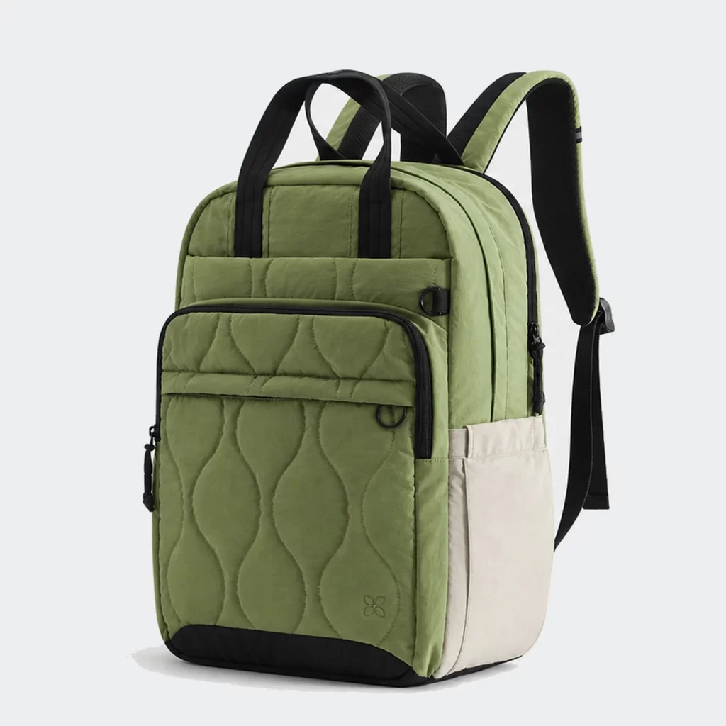 nylon laptop backpack product reference view 1