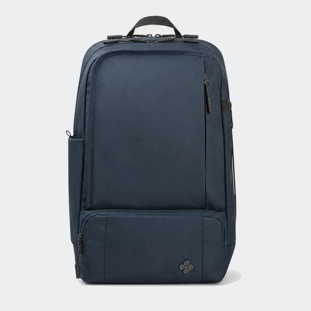 recycled nylon laptop backpack product reference view 2