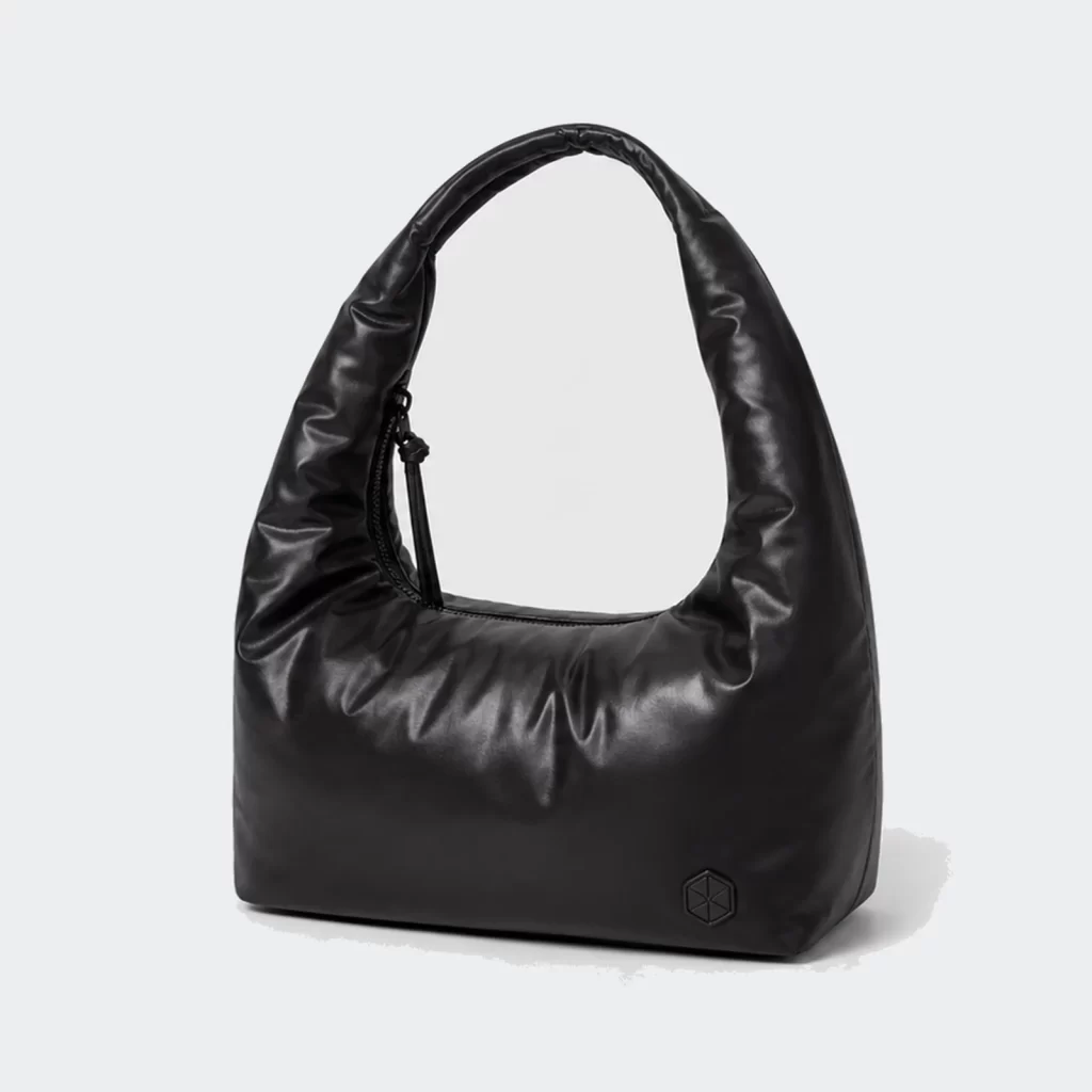 recycled nylon shoulder crossbody bag product reference view 1