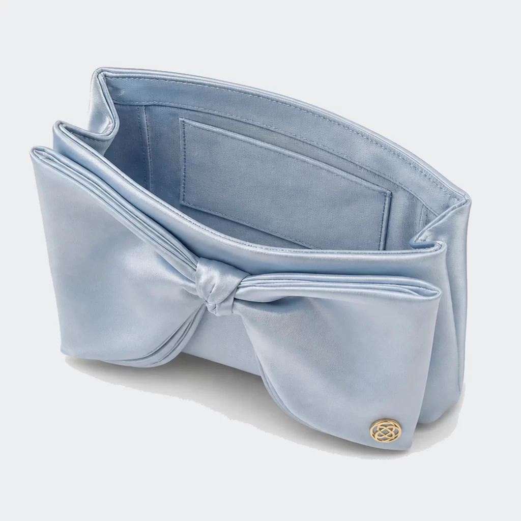 vegan pu leather compact clutch bag product reference view 2
