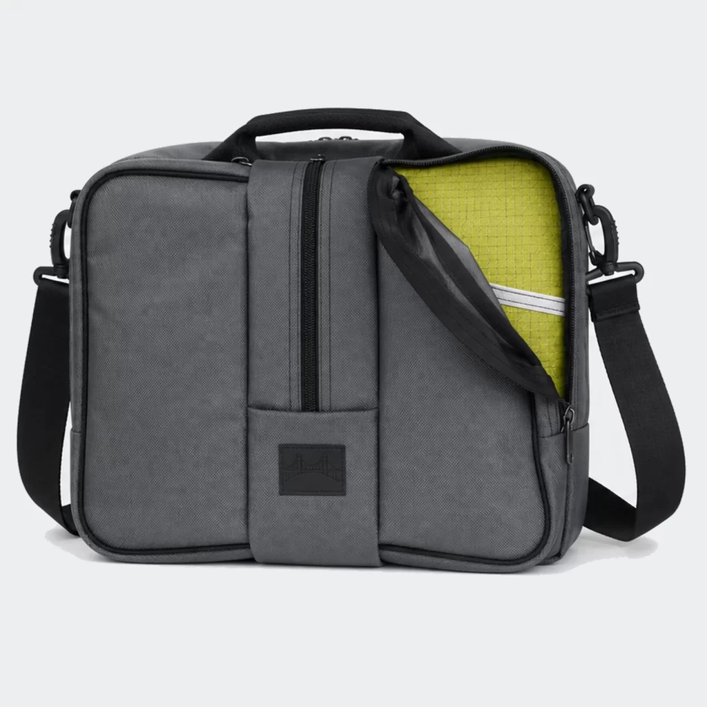 ballistic nylon travel briefcase product reference view 2