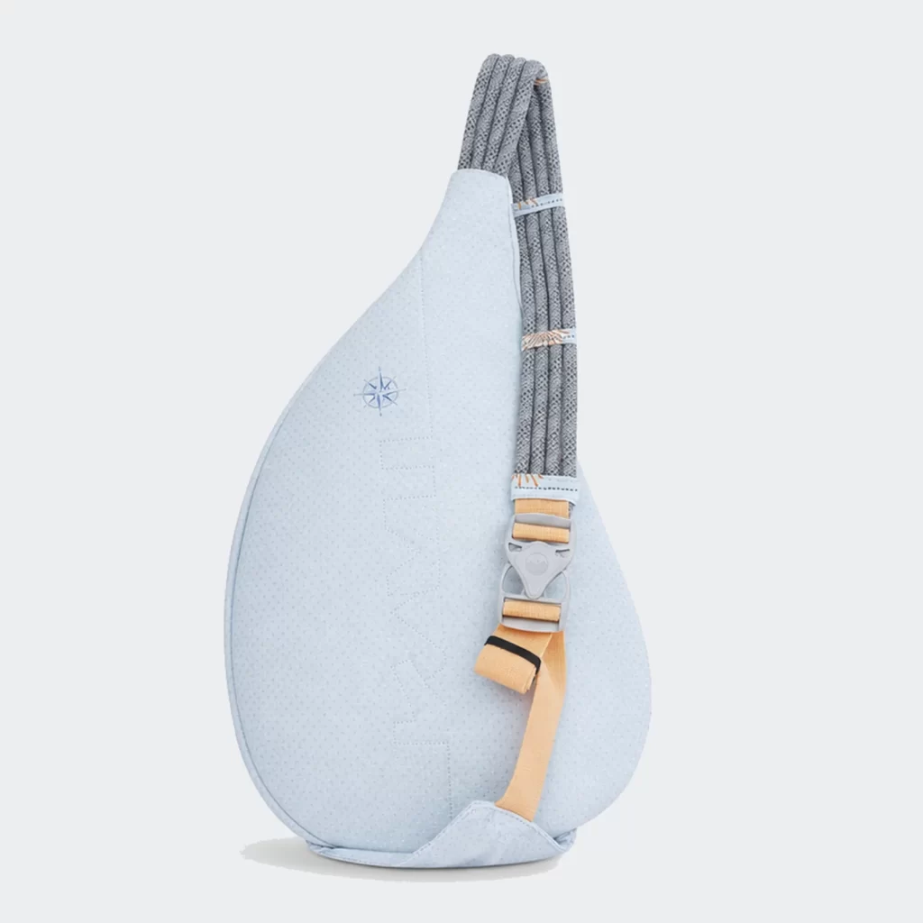 cotton canvas rope sling bag product reference view 2