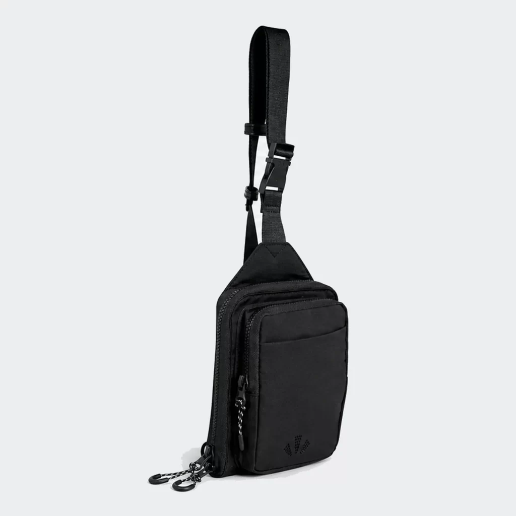 polyester sport sling bag product reference view 2