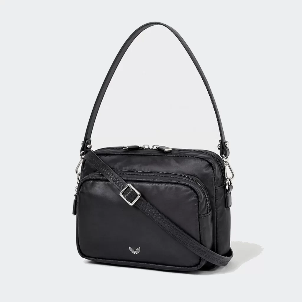 recycled nylon convertible crossbody bag product reference view 1
