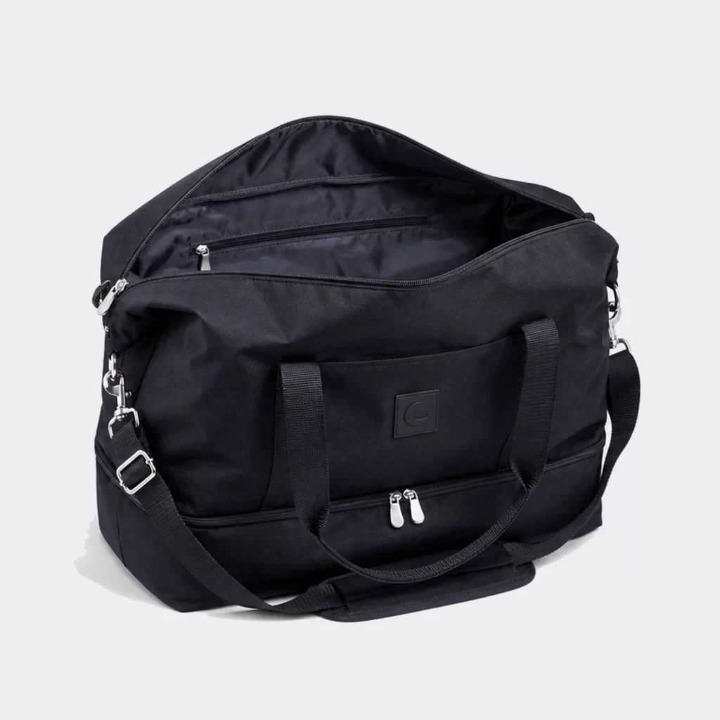 600d recycled polyester weekender bag product reference view 2