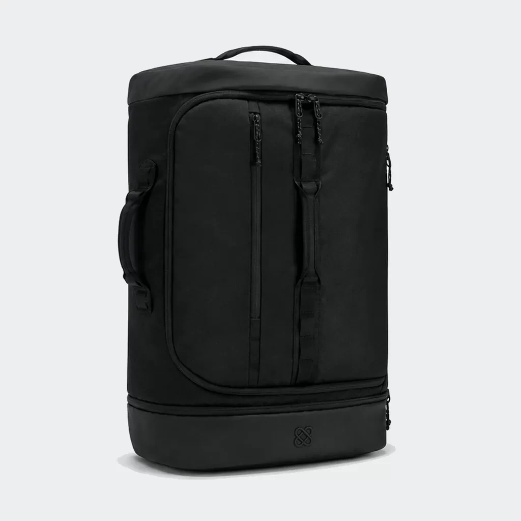 recycled nylon convertible backpack duffel product reference view 1