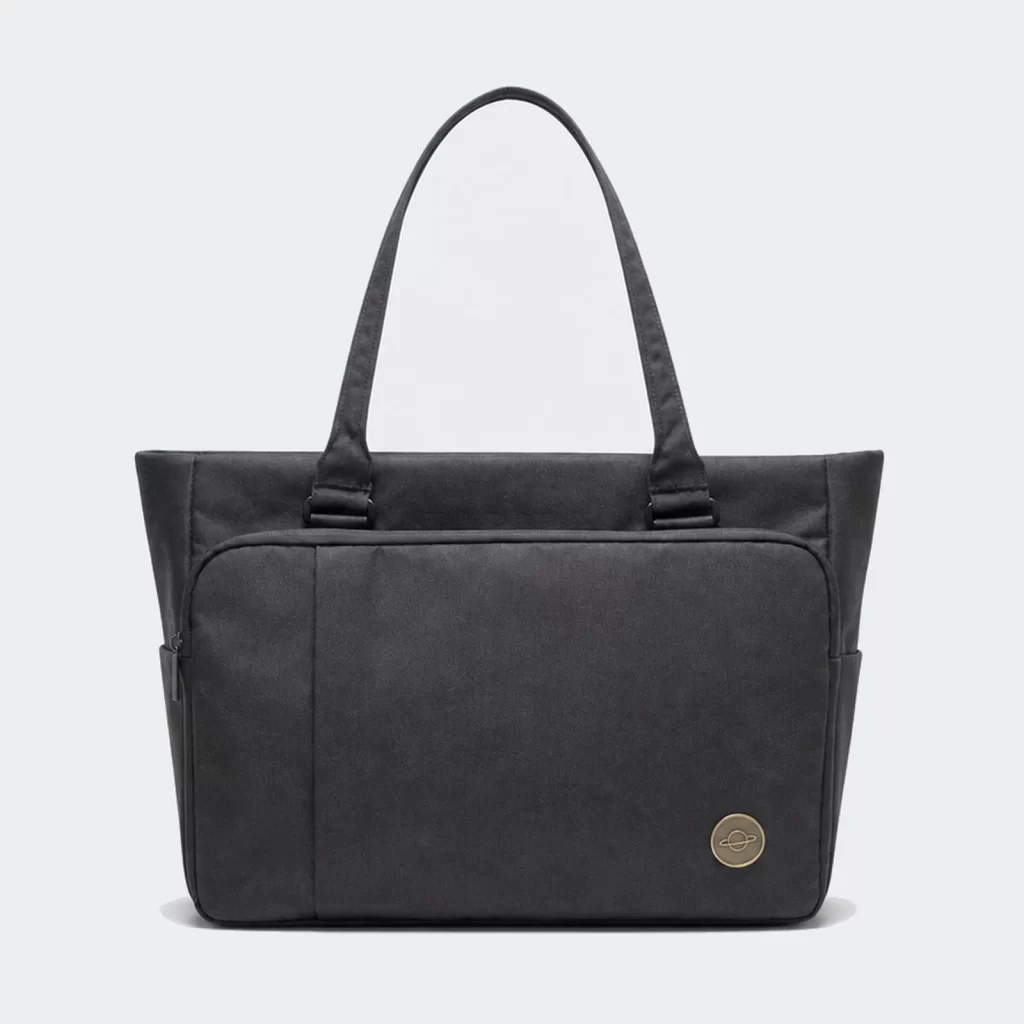 recycled polyester carryall tote bag product reference view 2