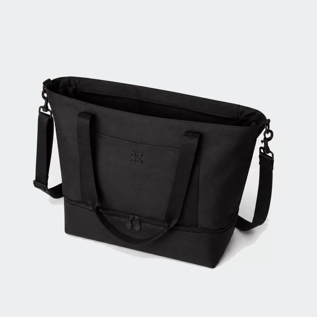 600d recycled polyester carryall tote bag product reference view 2