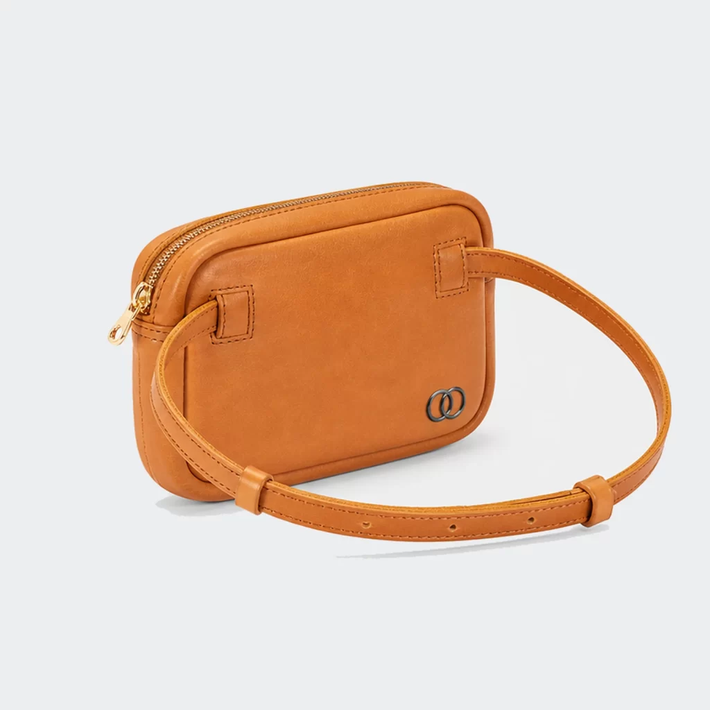 full-grain leather belt bag product reference view 2