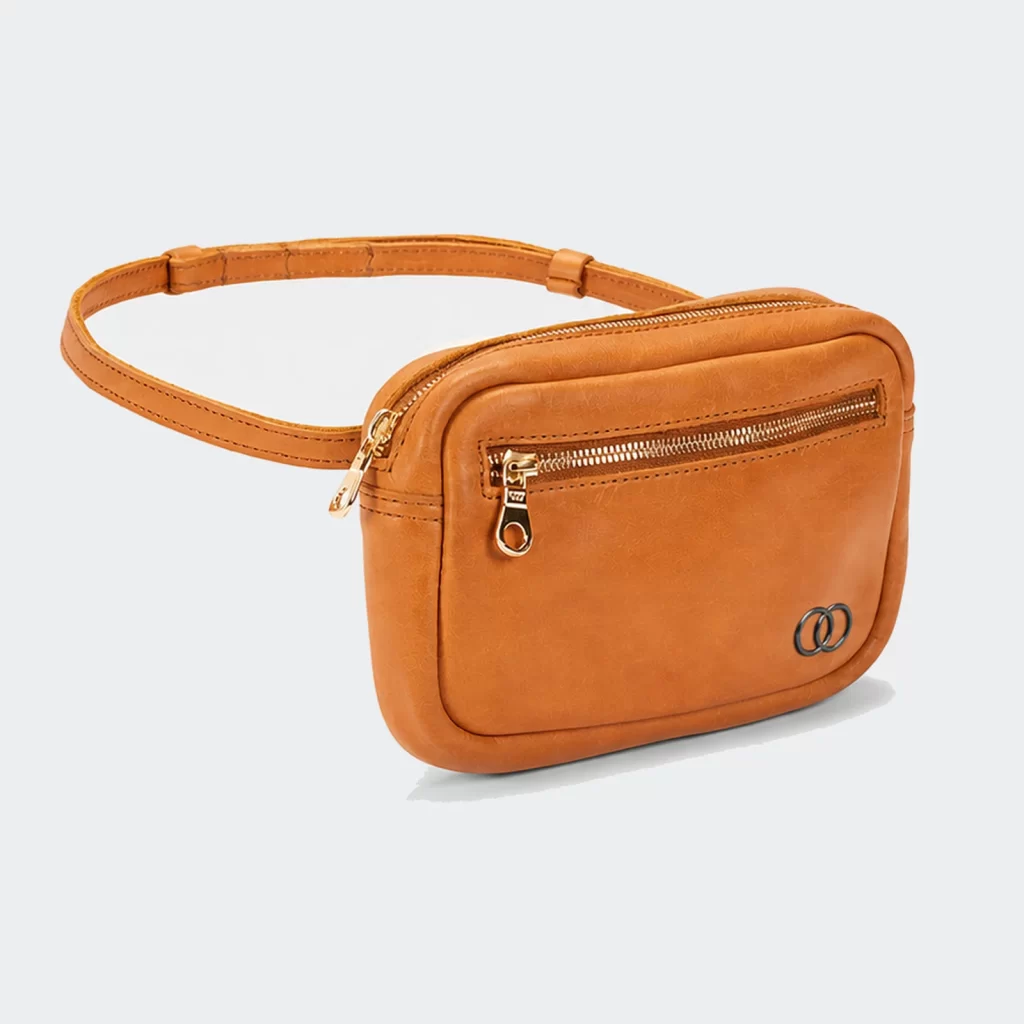 full-grain leather belt bag product reference view 1