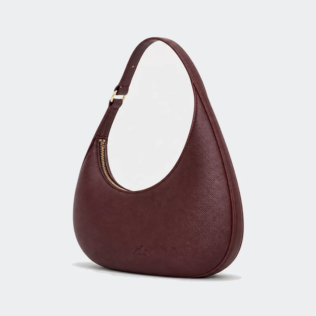 vegan pu leather meridian everyday shoulder bag product reference view 2
