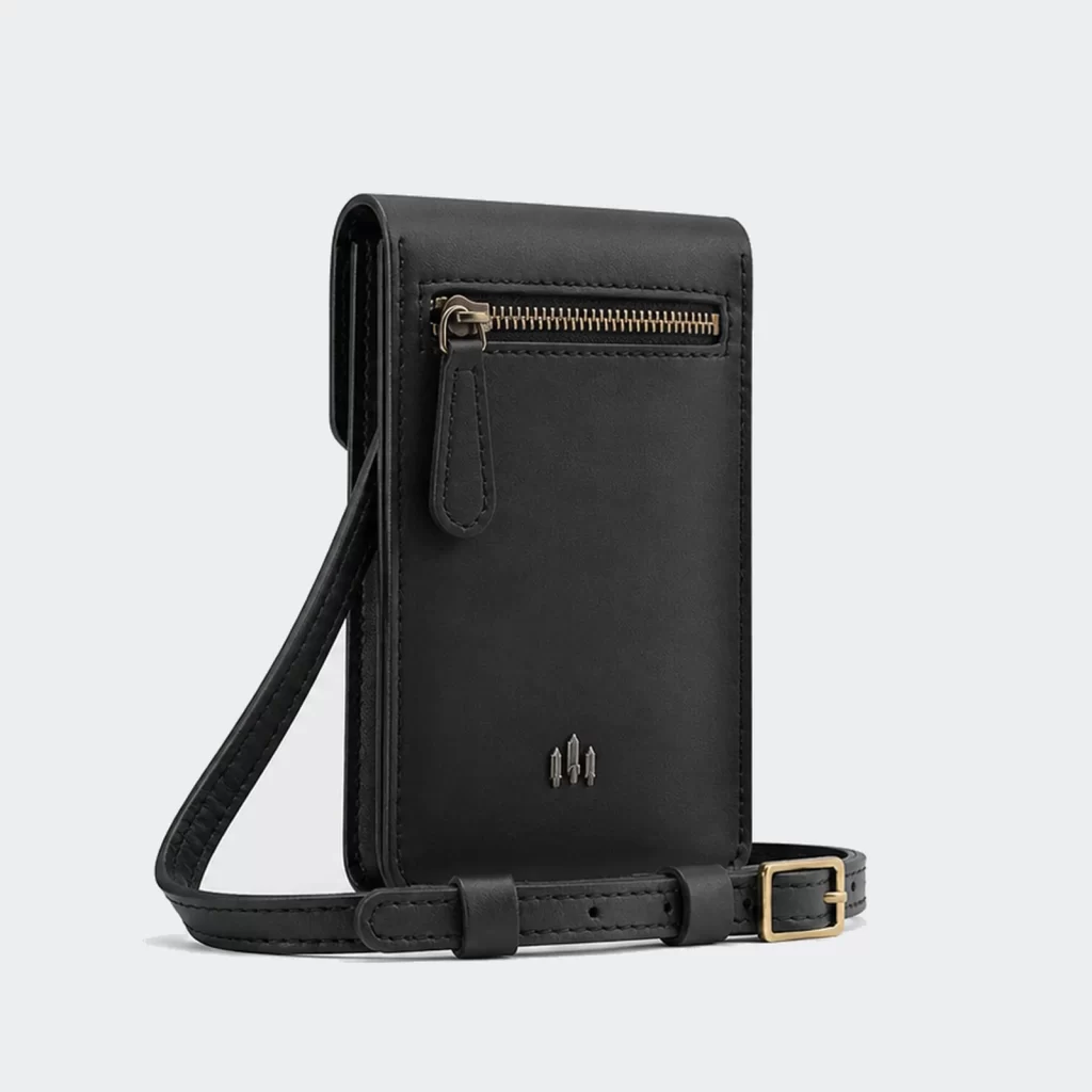 genuine leather phone crossbody bag product reference view 2