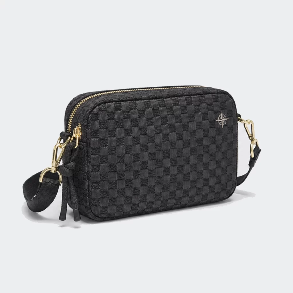 recycled pet knit meridian camera crossbody bag product reference view 2