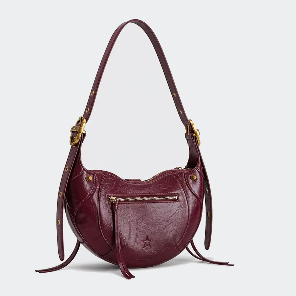 vegan pu leather mariner everyday shoulder bag product reference view 2