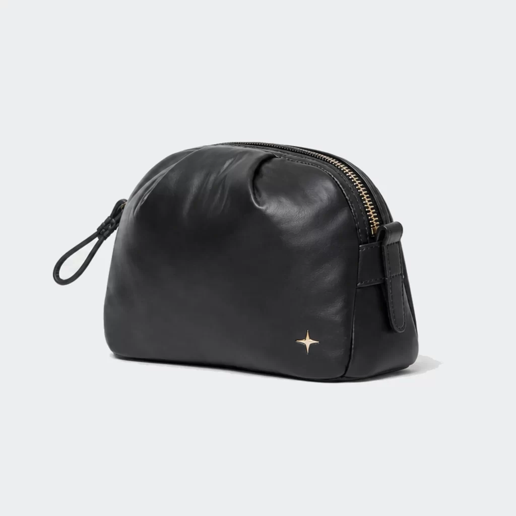 vegan pu leather nomad everyday travel cosmetic bag product reference view 2