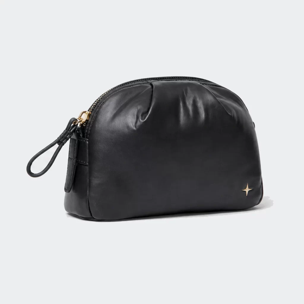 vegan pu leather nomad everyday travel cosmetic bag product reference view 1