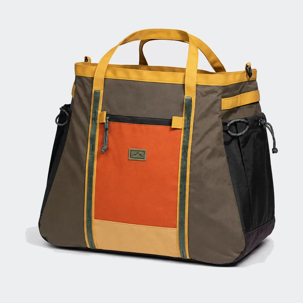recycled nylon drift everyday travel duffel bag product reference view 1