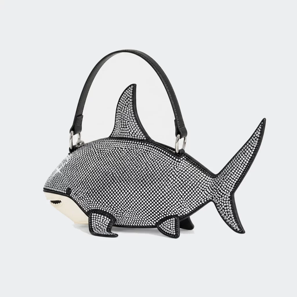 polyester crescent everyday handbag product reference view 2