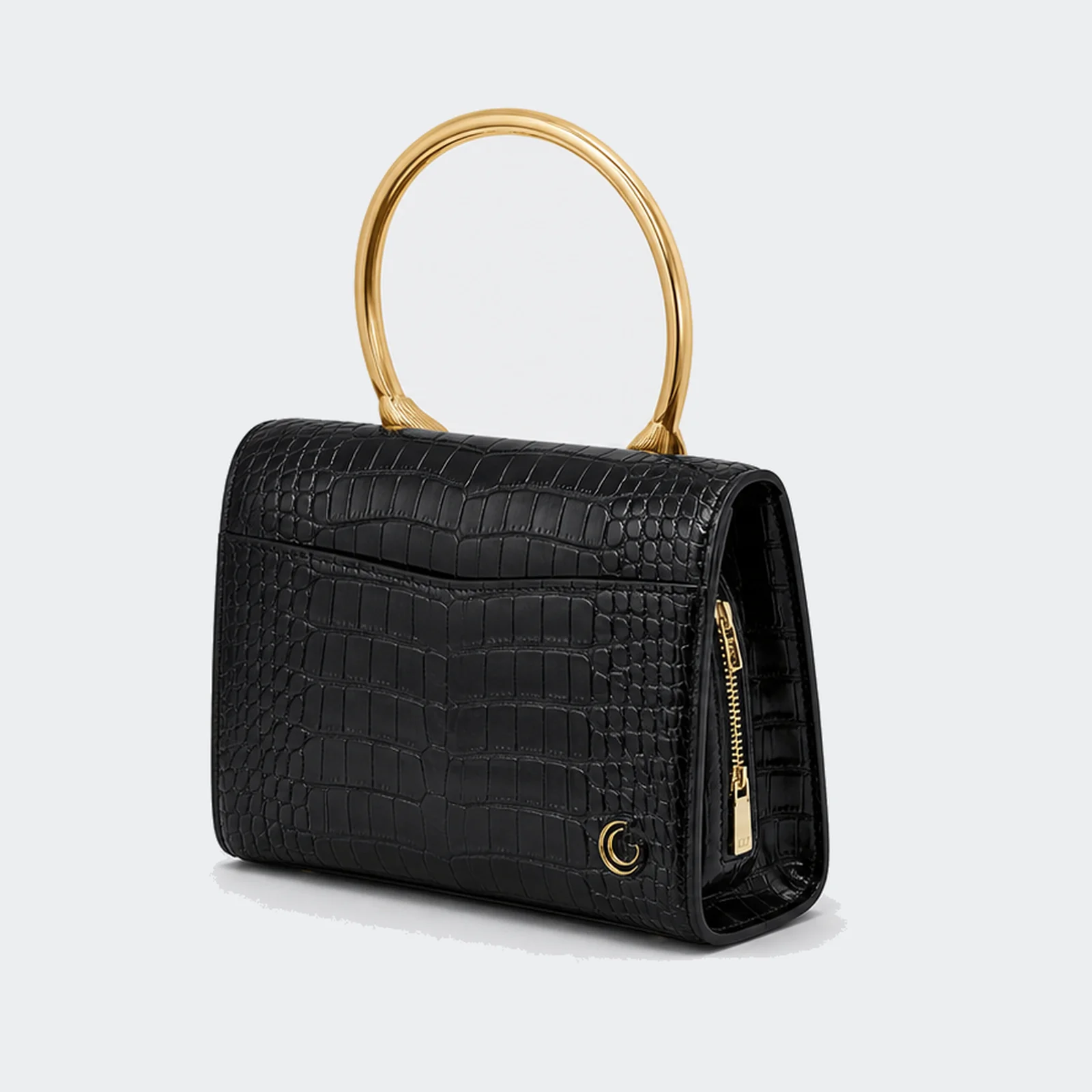 Vegan PU Leather Civic Everyday Handbag BL-OT-317 hover Custom bag for OEM and ODM inquiry