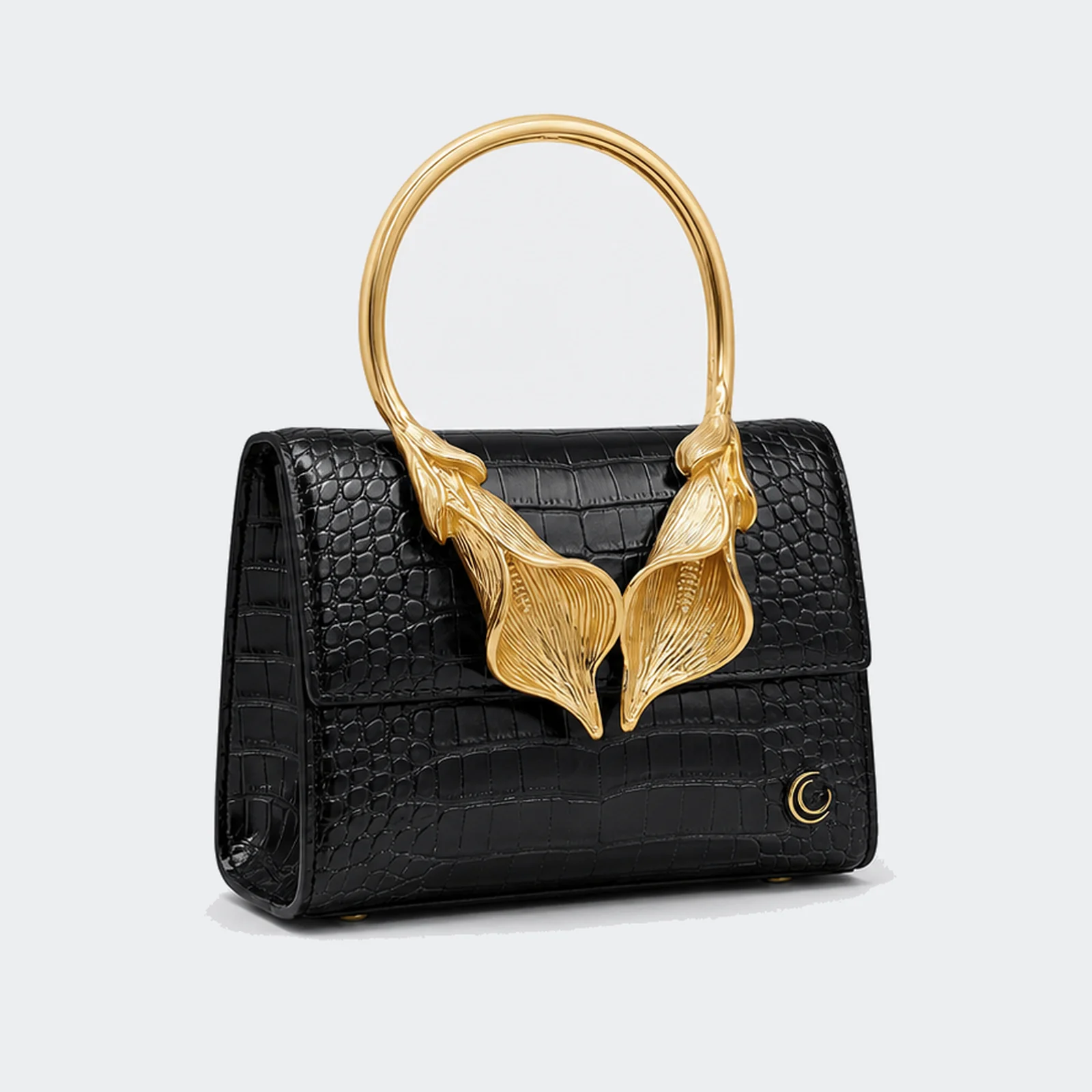 Vegan PU Leather Civic Everyday Handbag BL-OT-317 main Custom bag for OEM and ODM inquiry