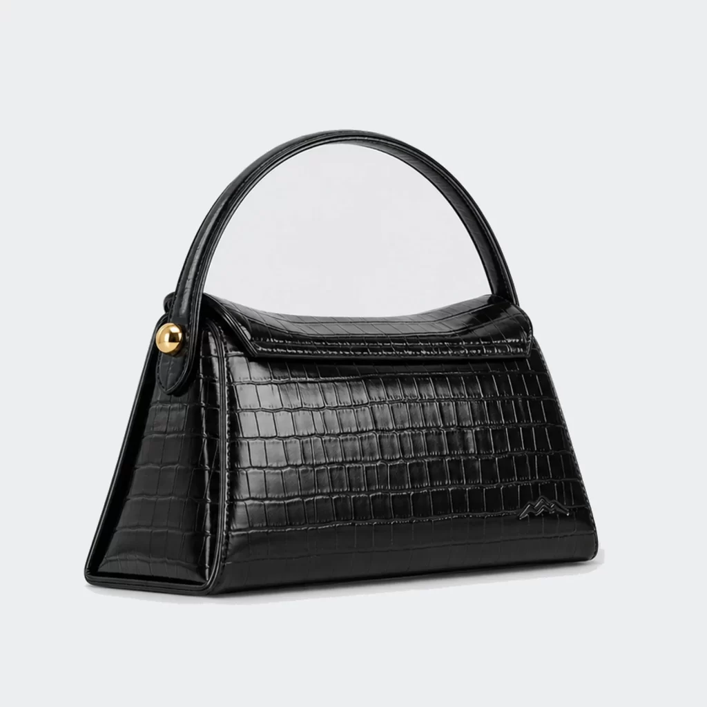 vegan pu leather ridge everyday handbag product reference view 2