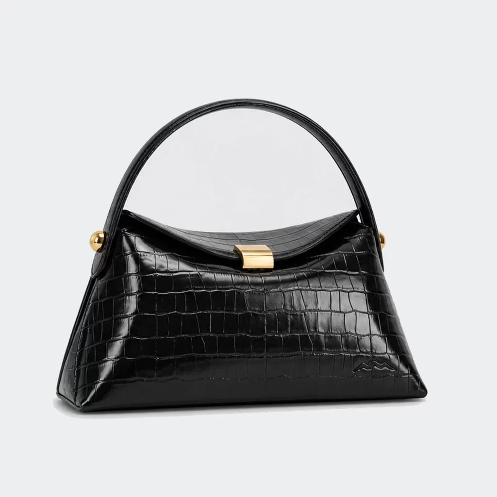 vegan pu leather ridge everyday handbag product reference view 1