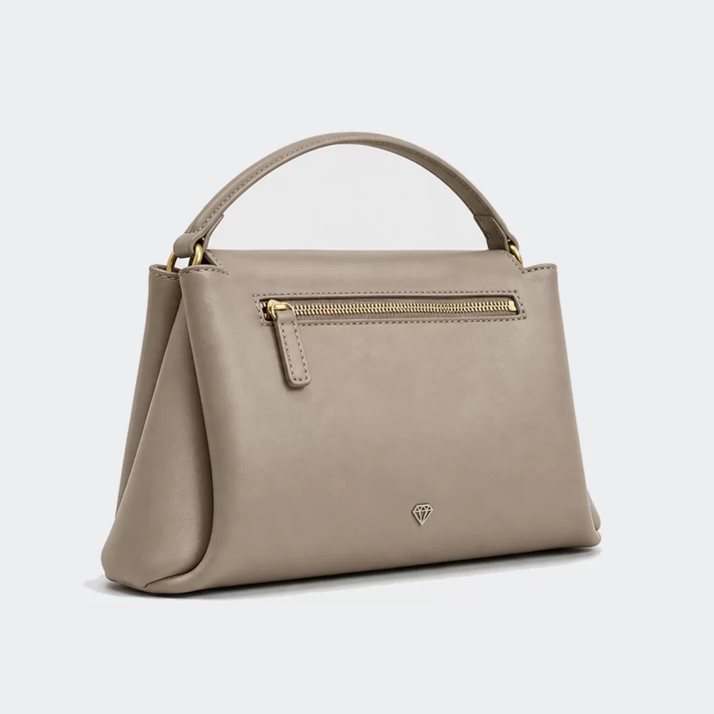 vegan pu leather mosaic everyday handbag product reference view 2