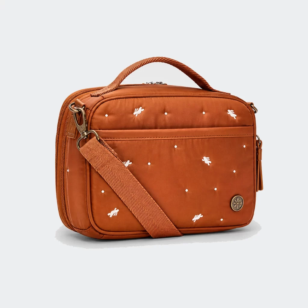 recycled nylon transit insulated everyday handbag product reference view 2