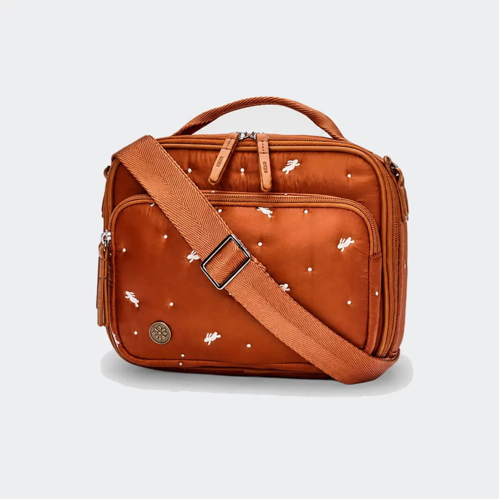 recycled nylon transit insulated everyday handbag product reference view 1