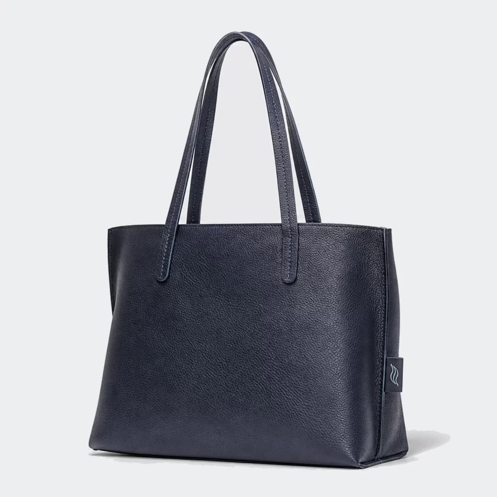 full-grain leather everyday tote bag product reference view 1