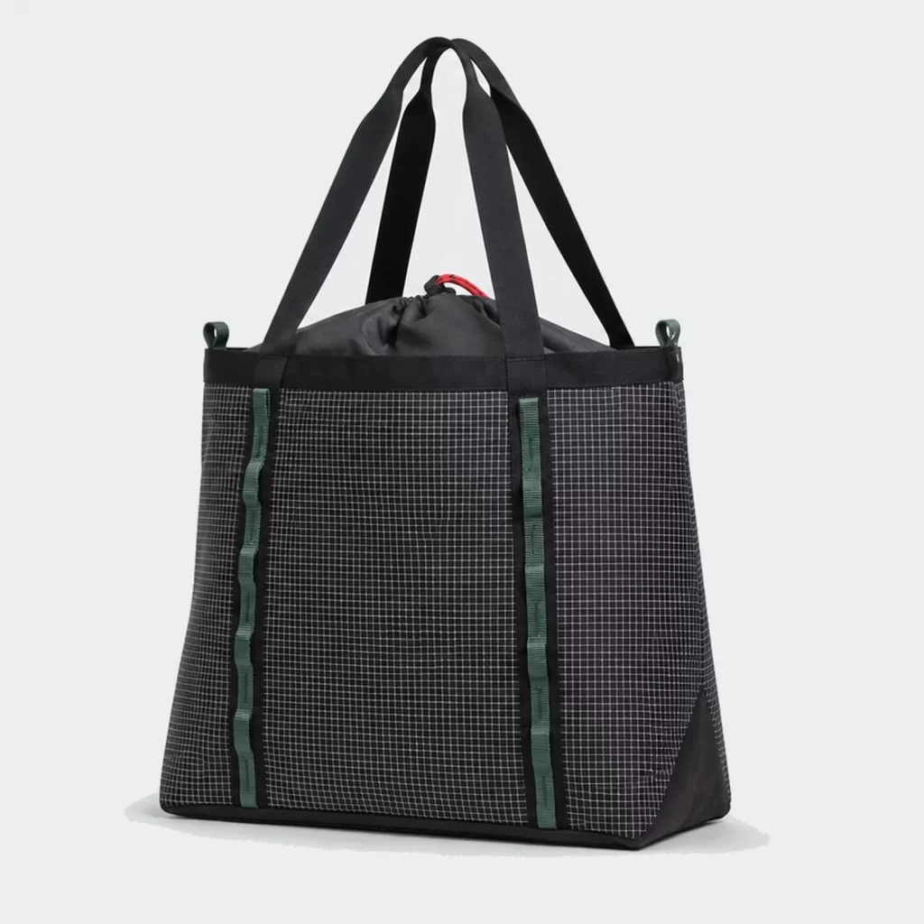 recycled nylon utility tote bag product reference view 2