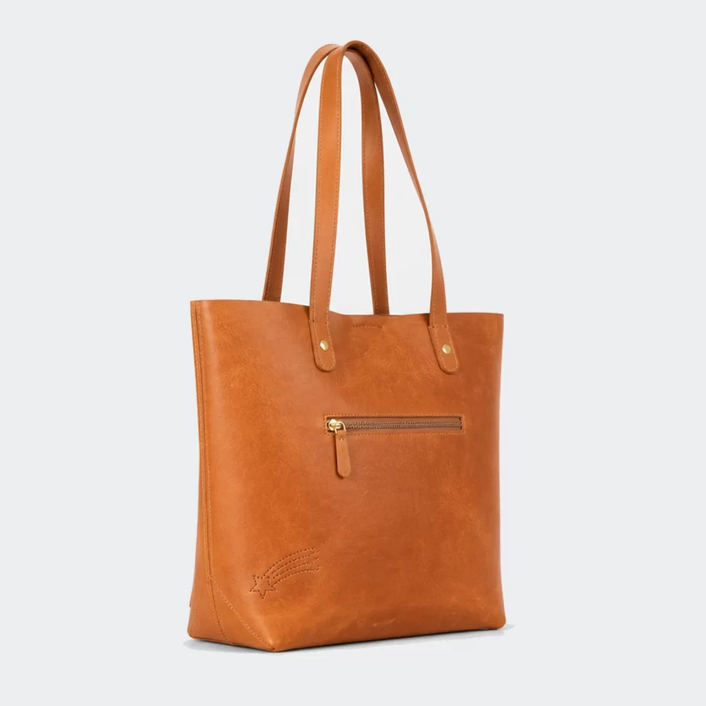 full-grain leather meridian everyday carryall tote bag product reference view 2