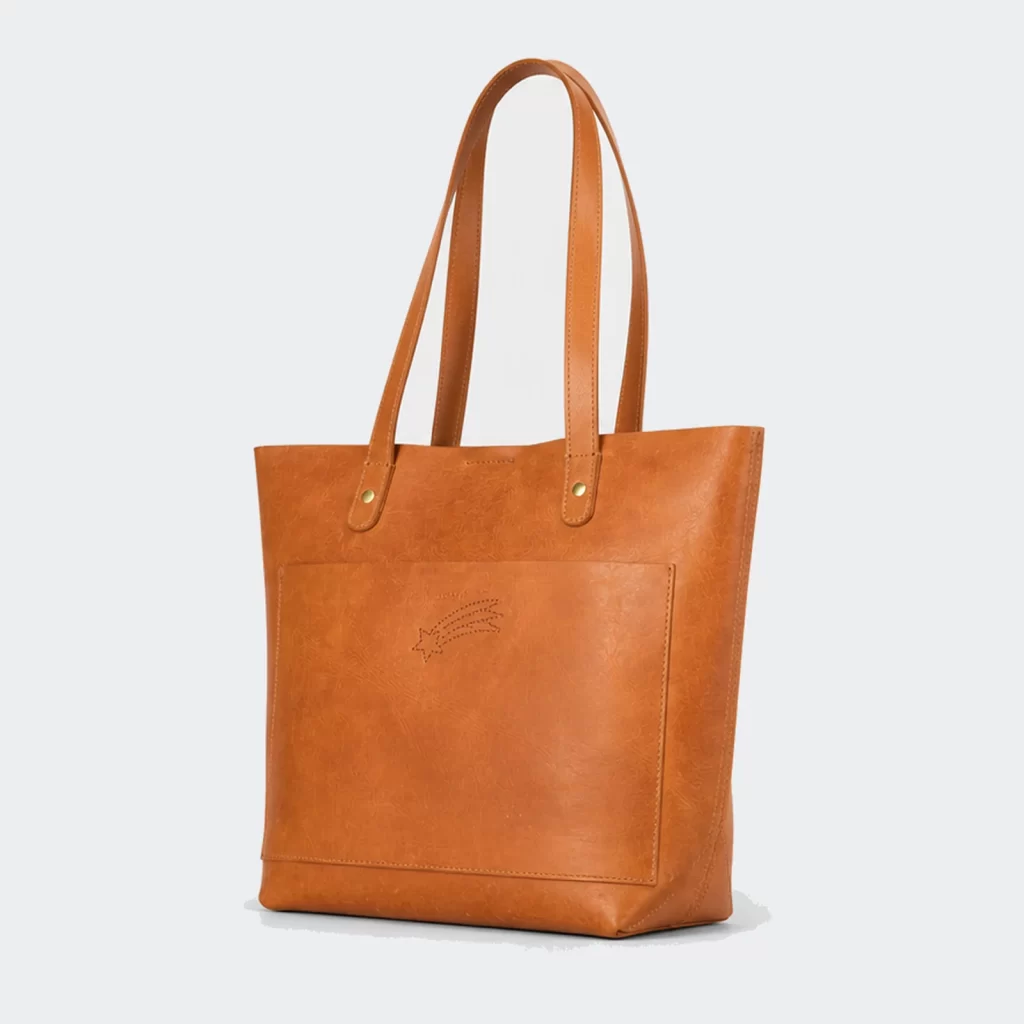 full-grain leather meridian everyday carryall tote bag product reference view 1