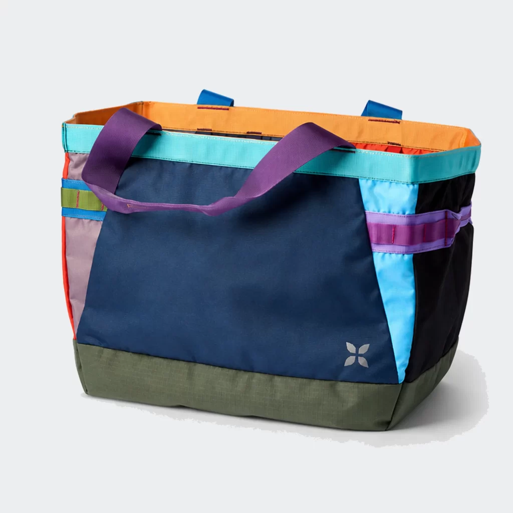 recycled technical textile vector 60l carryall tote bag product reference view 1